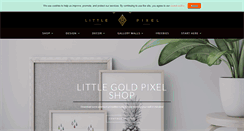 Desktop Screenshot of littlegoldpixel.com